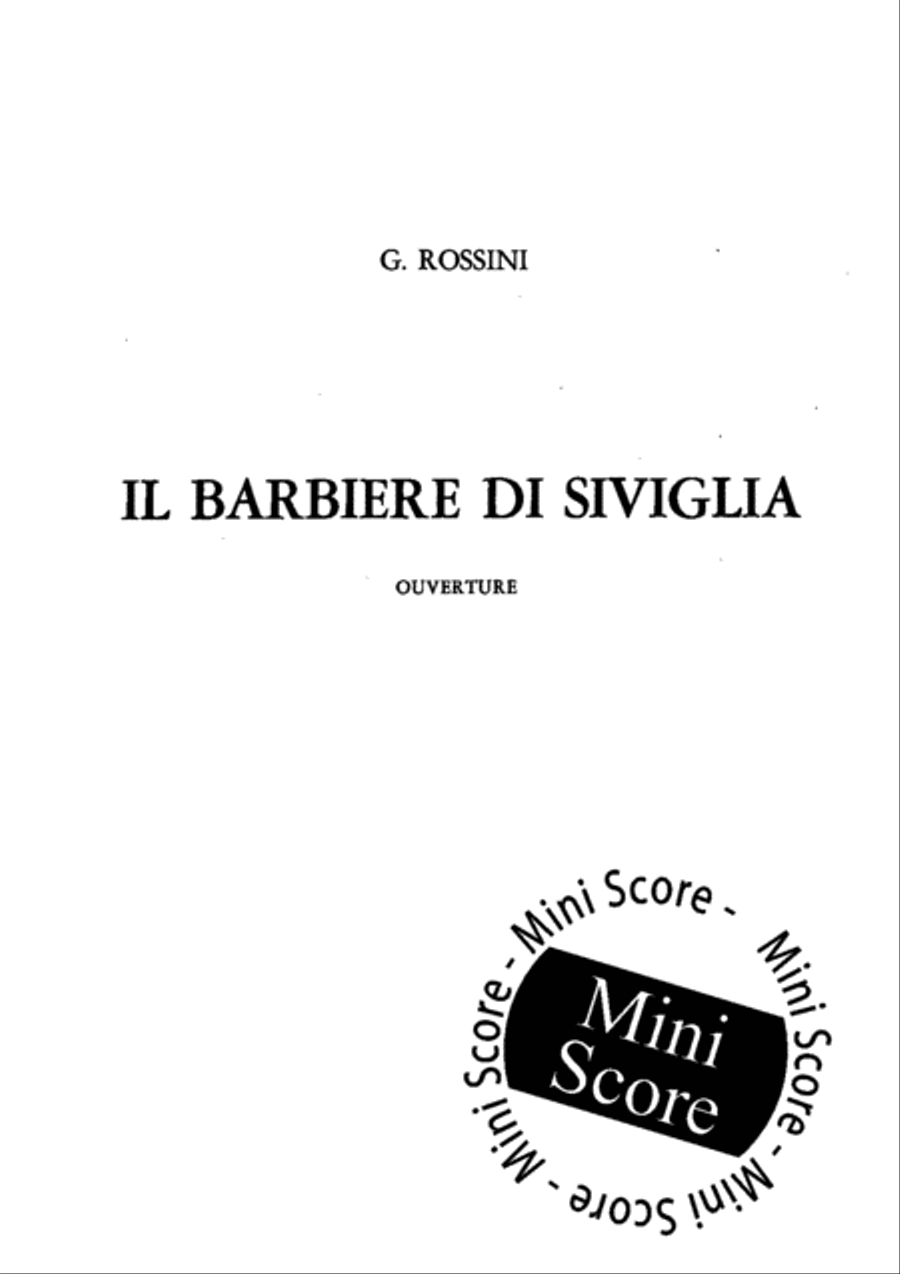 Il Barbiere Di Sivigla Il Barbiere Di Sivigla Concert Band scores gallery preview page 3