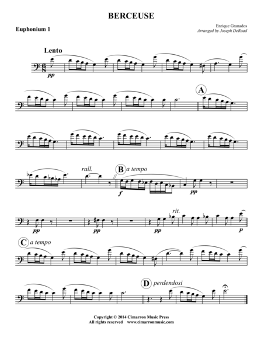 Berceuse EETT scores gallery preview page 3