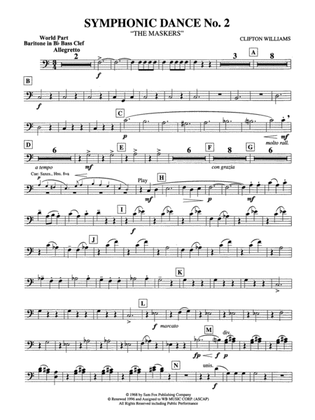 Symphonic Dance No. 2: (wp) B-flat Baritone B.C.