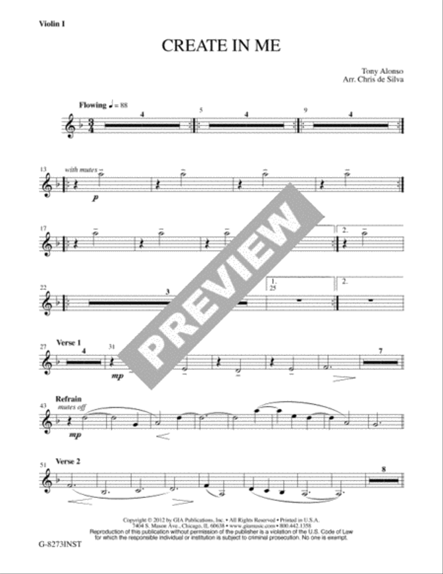 Create in Me / Crea in Mí - Instrument edition B-Flat Clarinet scores gallery preview page 2
