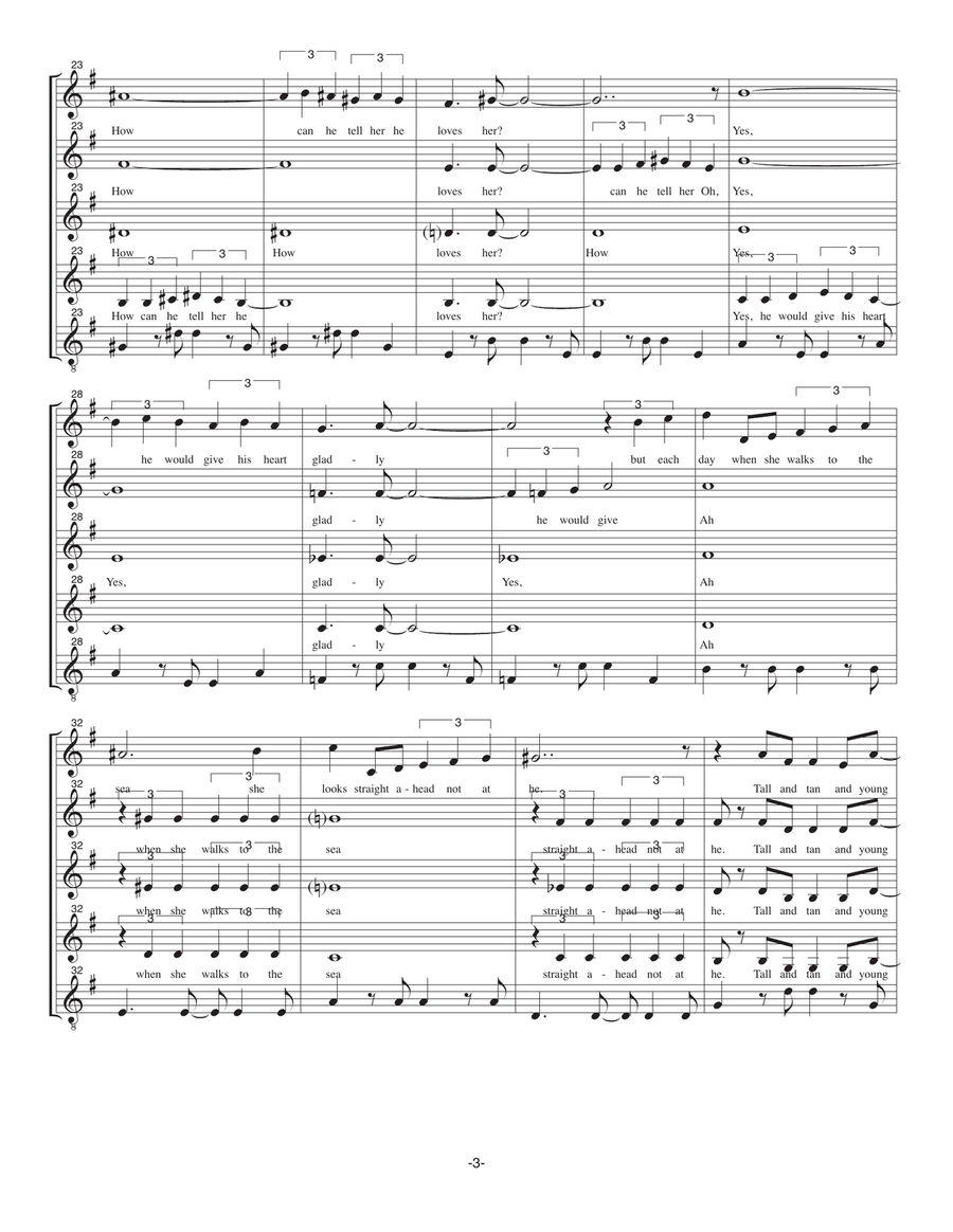 The Girl From Ipanema (Garota De Ipanema) SA scores gallery preview page 3
