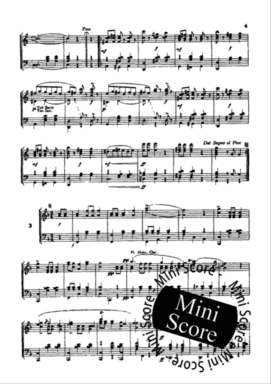 La Housarde Fanfare Band scores gallery preview page 6