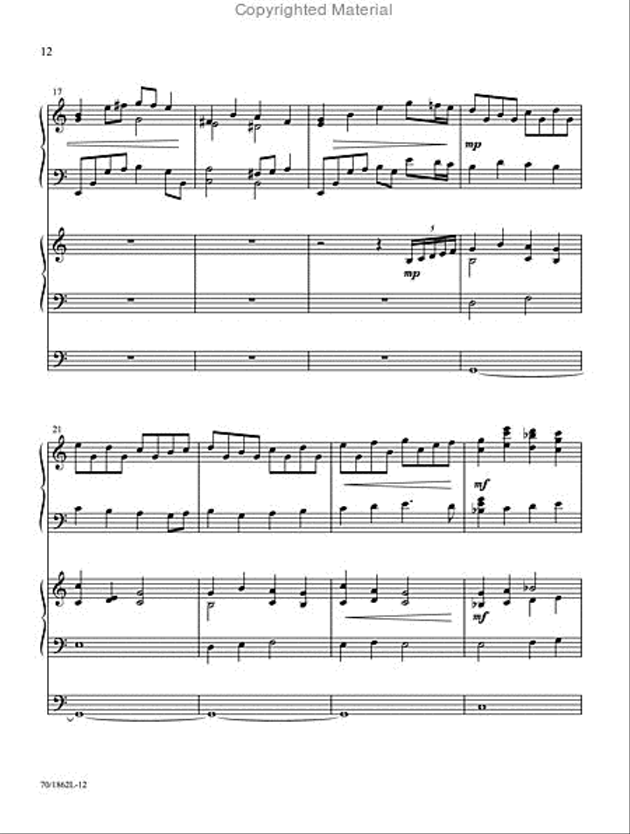 From Grave to Glory Organ scores gallery preview page 4