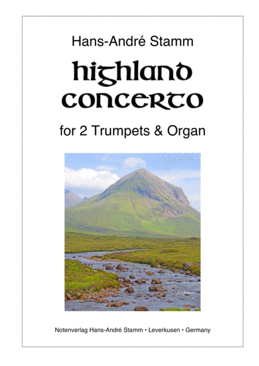 Highland Concerto for 2 Trumpets & Organ