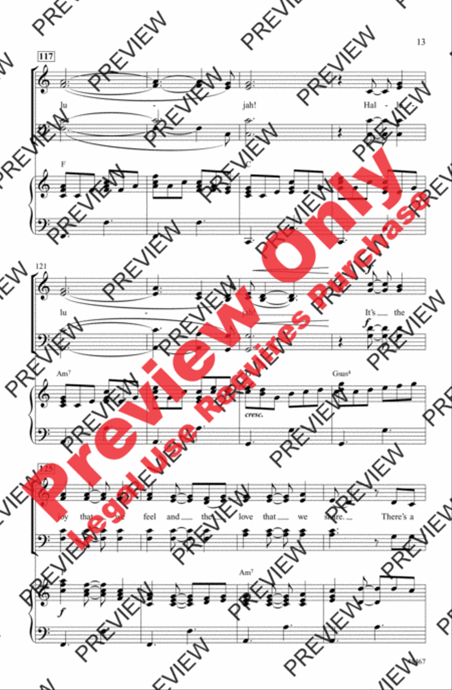 Heaven Everywhere 4-Part scores gallery preview page 12