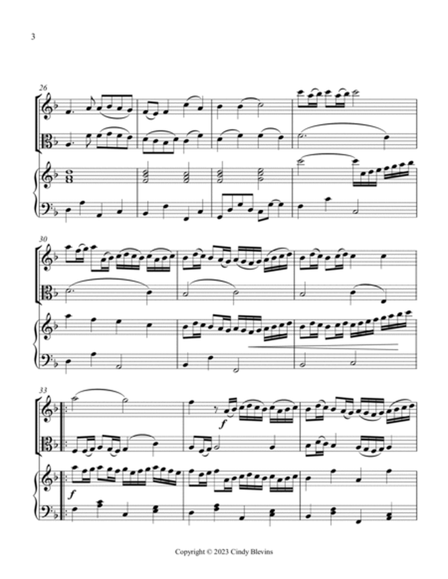 Pachelbel's Canon, for Violin, Viola and Piano image number null