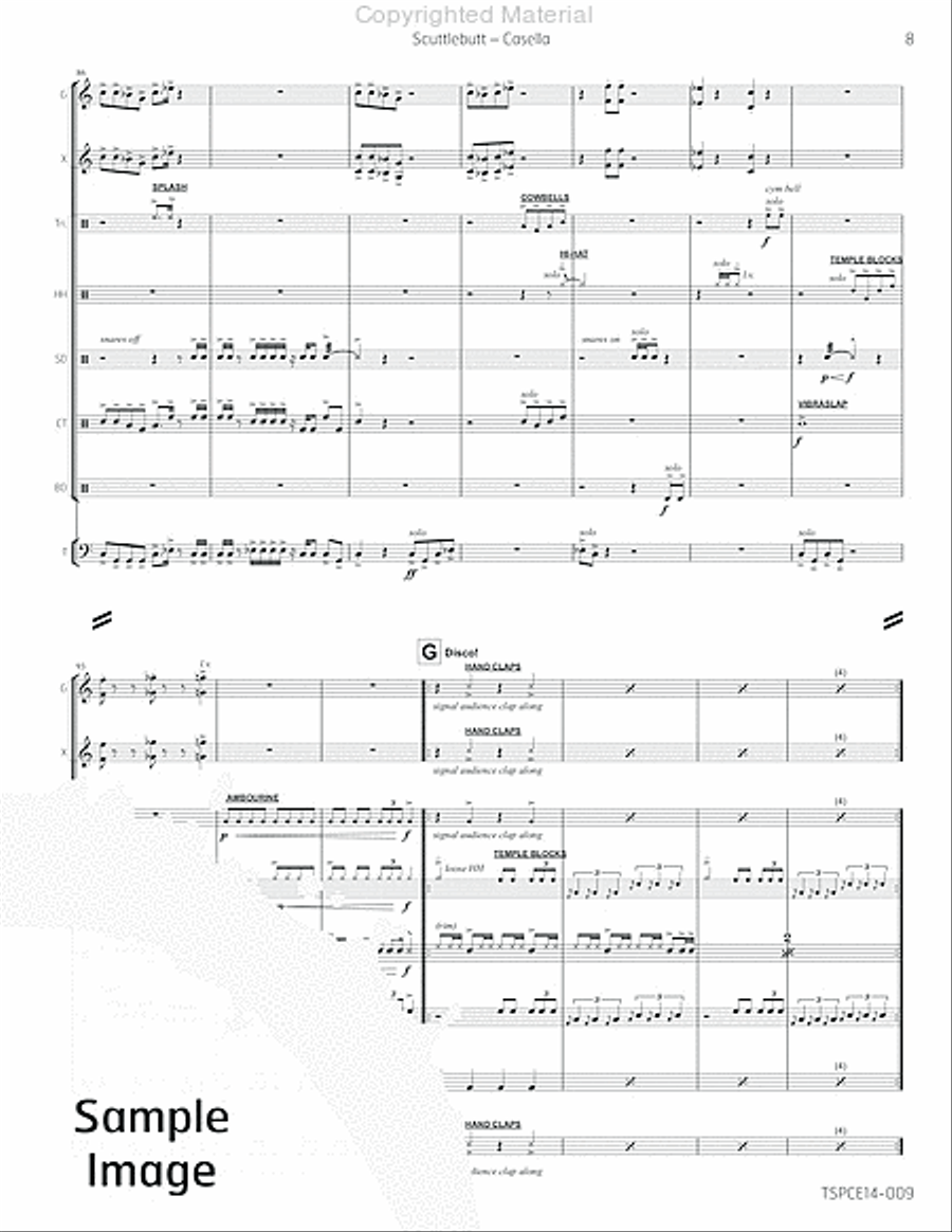Scuttlebutt Percussion Ensemble scores gallery preview page 12