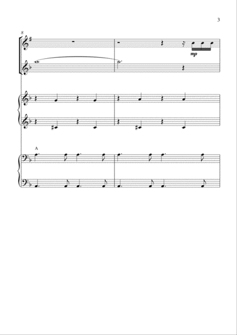 Friends Never Say Goodbye from THE ROAD TO EL DORADO Small Ensemble scores gallery preview page 3