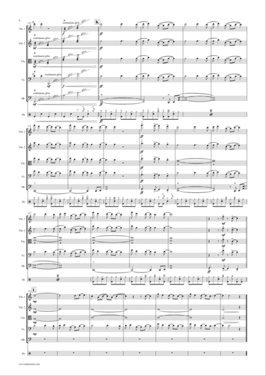 Blinding Lights Small Ensemble scores gallery preview page 6