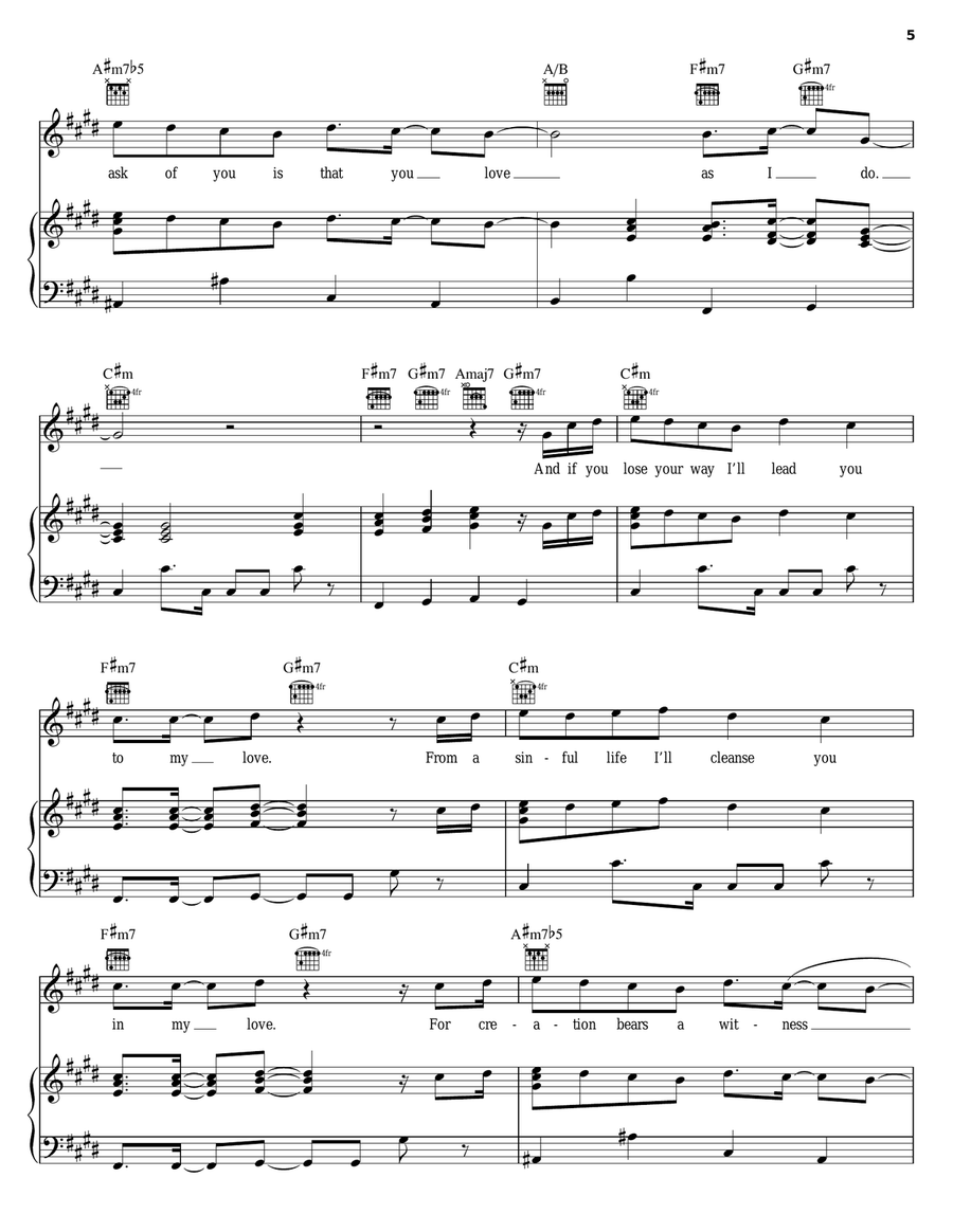 Try Jah Love Try Jah Love Acoustic Guitar scores gallery preview page 5
