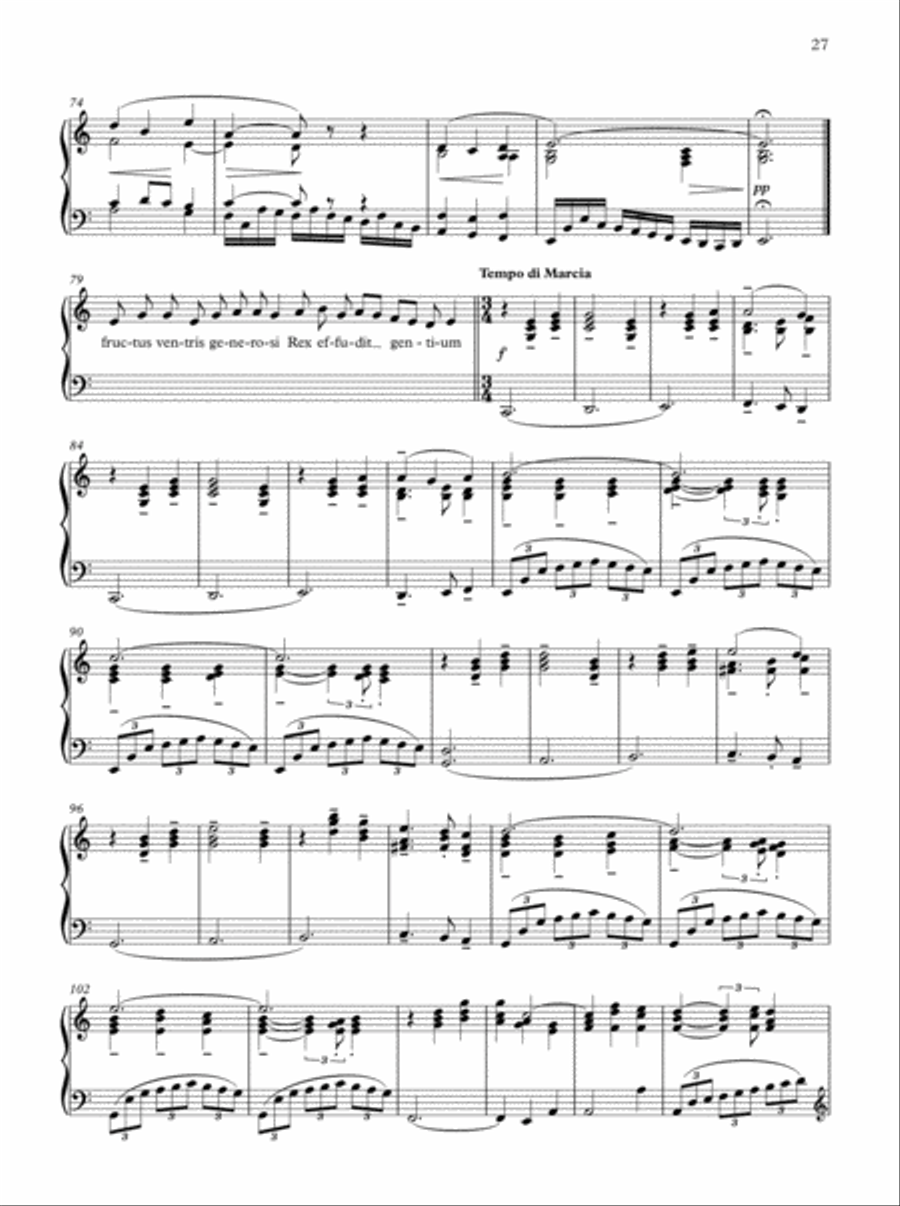 Oxford Book of Lent and Easter Organ Music for Manuals Organ Solo scores gallery preview page 27