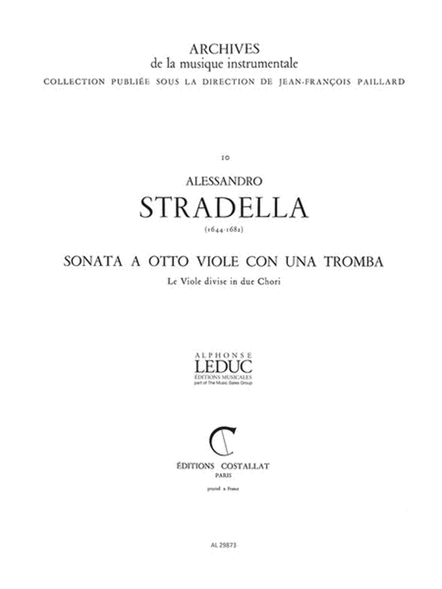 Sonata A 8 Viole E 1 Tromba (trumpet & Orchestra)