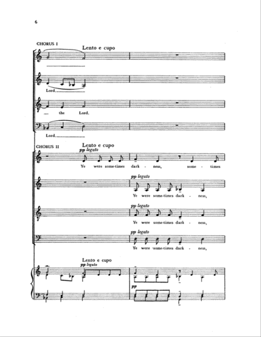 Ye were sometimes darkness 4-Part scores gallery preview page 5