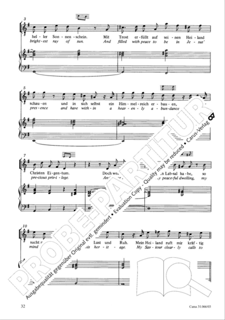 Be joyful, you Christians (Erfreut euch, ihr Herzen) ATB scores gallery preview page 33