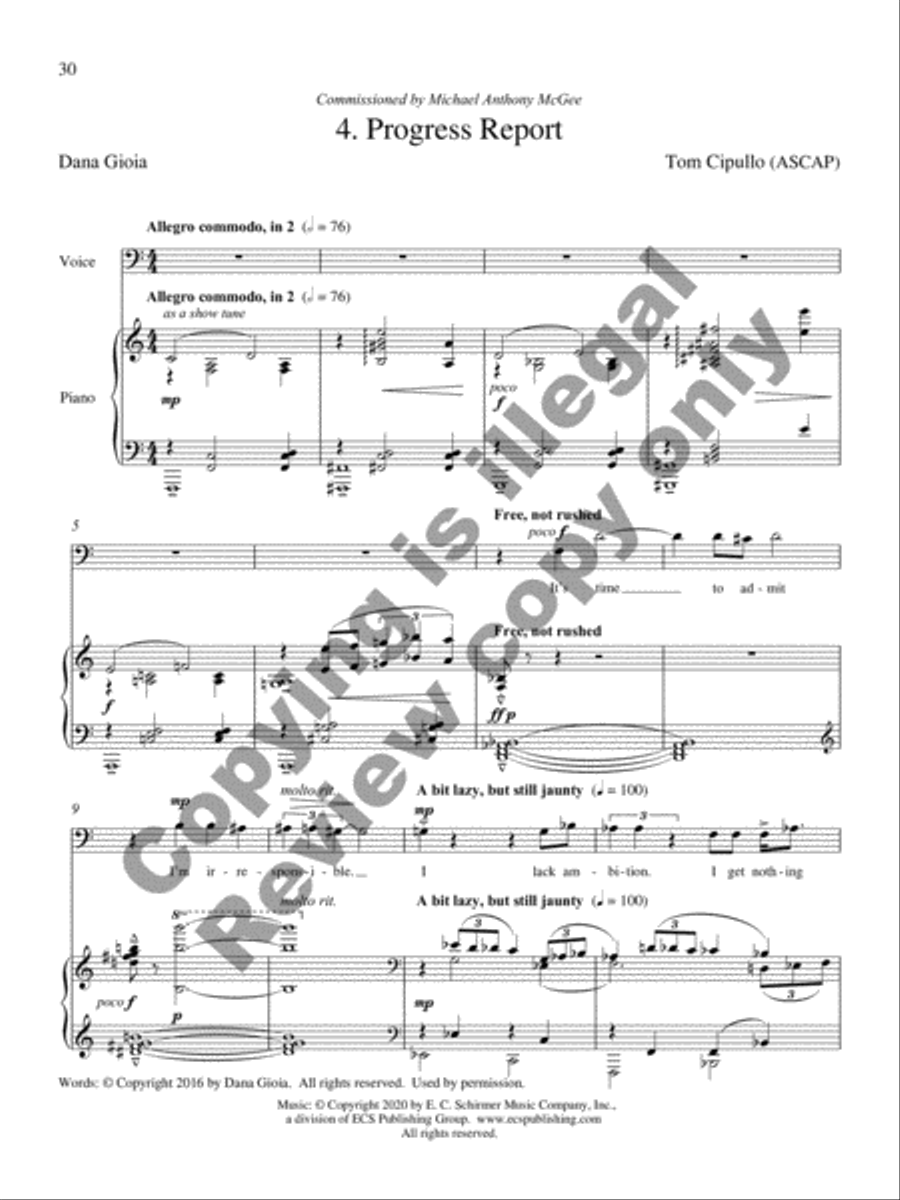 Songs for Baritone, Volume 2 Baritone Voice scores gallery preview page 15