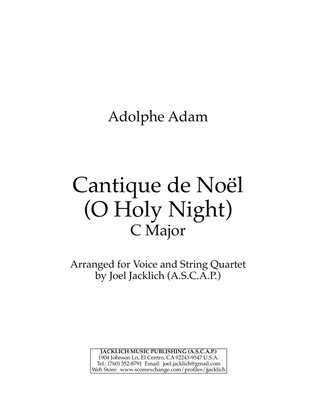 Cantique de Noël (O Holy Night) - C Major