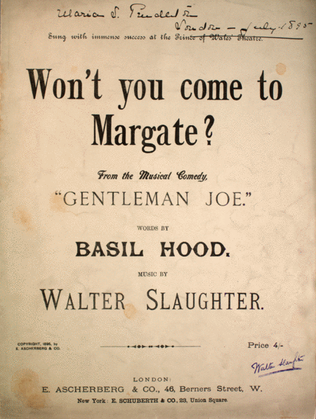 Won't You Come to Margate