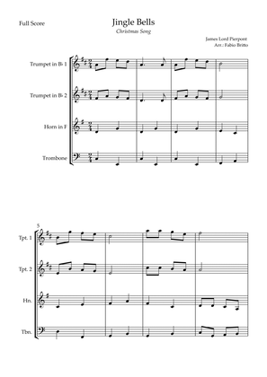 Jingle Bells (Christmas Song) for Brass Quartet