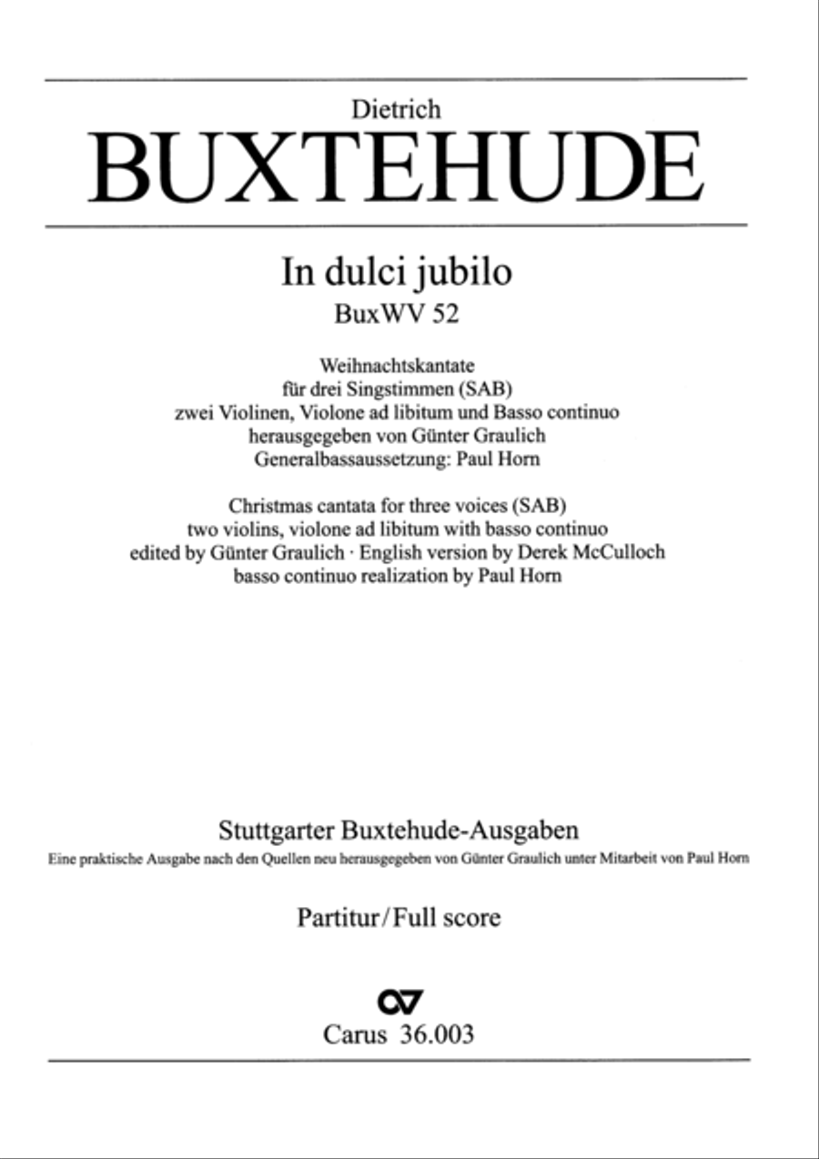 In dulci jubilo (Nun singet und seid froh) 3-Part scores gallery preview page 2