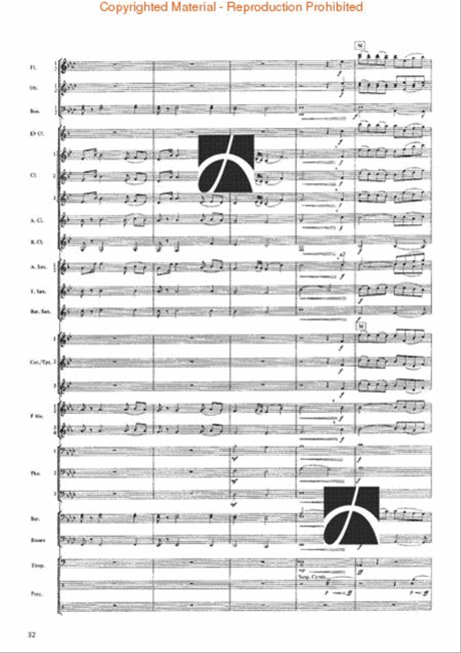 La Storia Concert Band scores gallery preview page 28