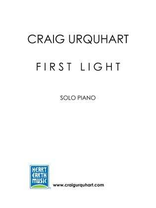 Book cover for Craig Urquhart - FIRST LIGHT (Complete album)