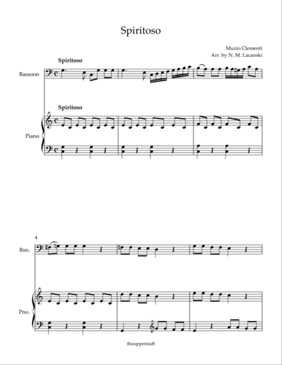Spiritoso Bassoon scores gallery preview page 2