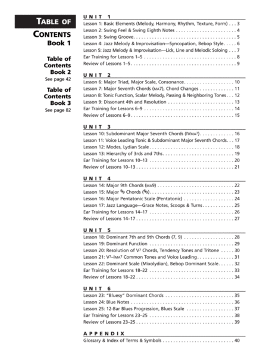 Alfred's Essentials of Jazz Theory (Teacher's Answer Key) Accompaniment CD scores gallery preview page 3