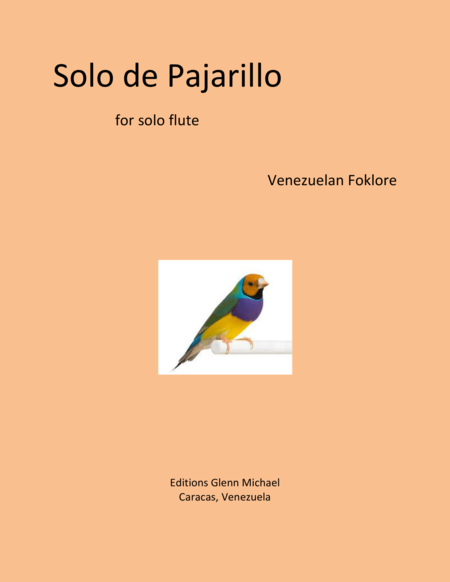 Venezuela folklore, Solo de Pajarillo for solo flute