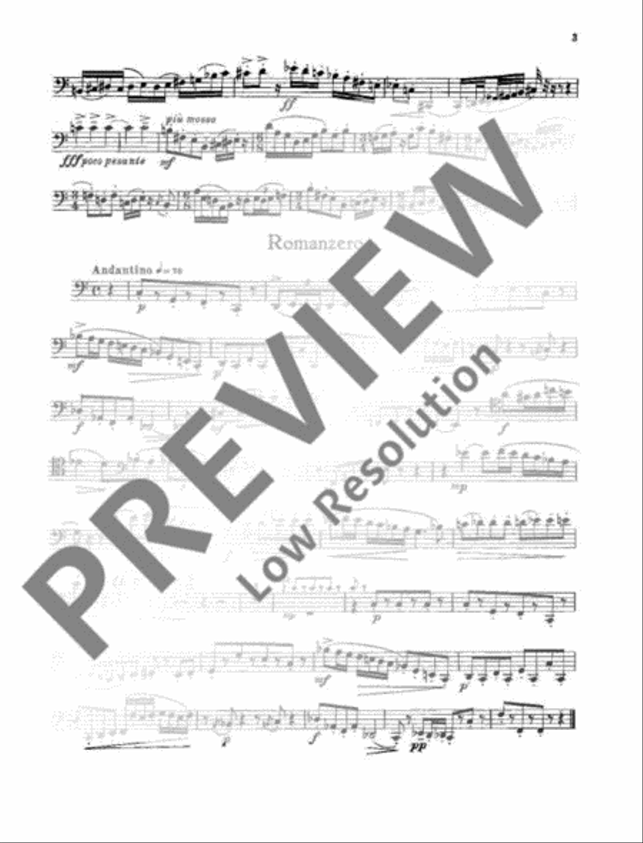 Divertissement Bassoon scores gallery preview page 18