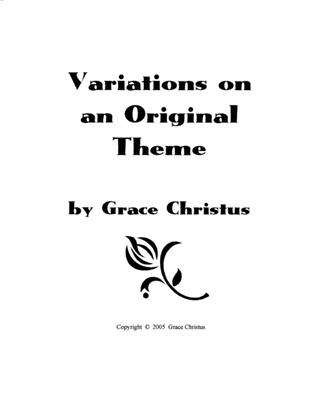 Book cover for Variations on an Original Theme