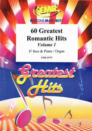 Book cover for 60 Greatest Romantic Hits Volume 1