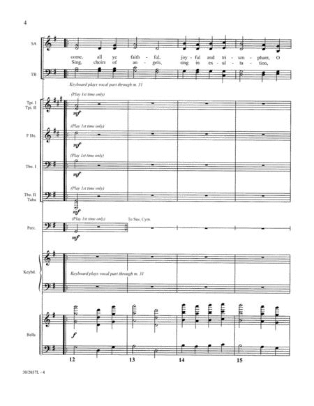 Hymns for Christmas 2 - Brass and Percussion Score and Parts