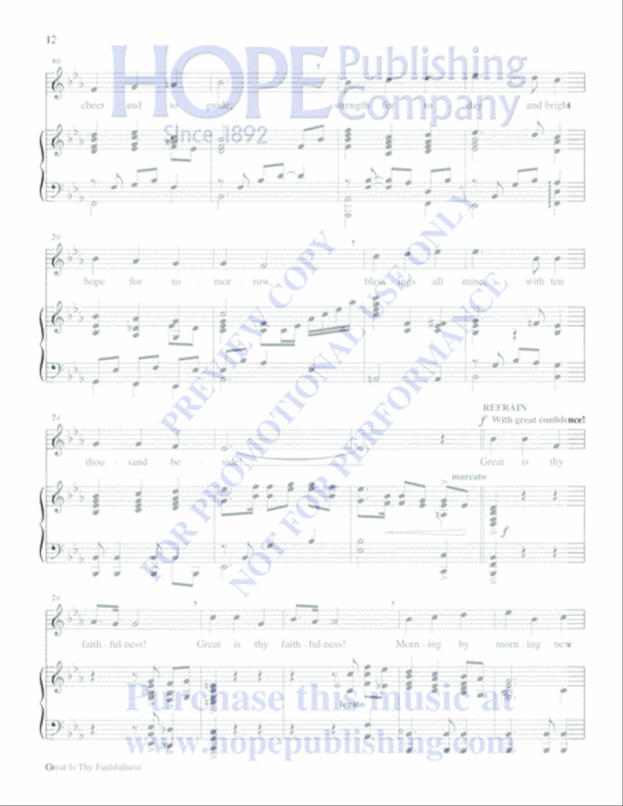 Seven Sacred Vocal Solos High Voice scores gallery preview page 15