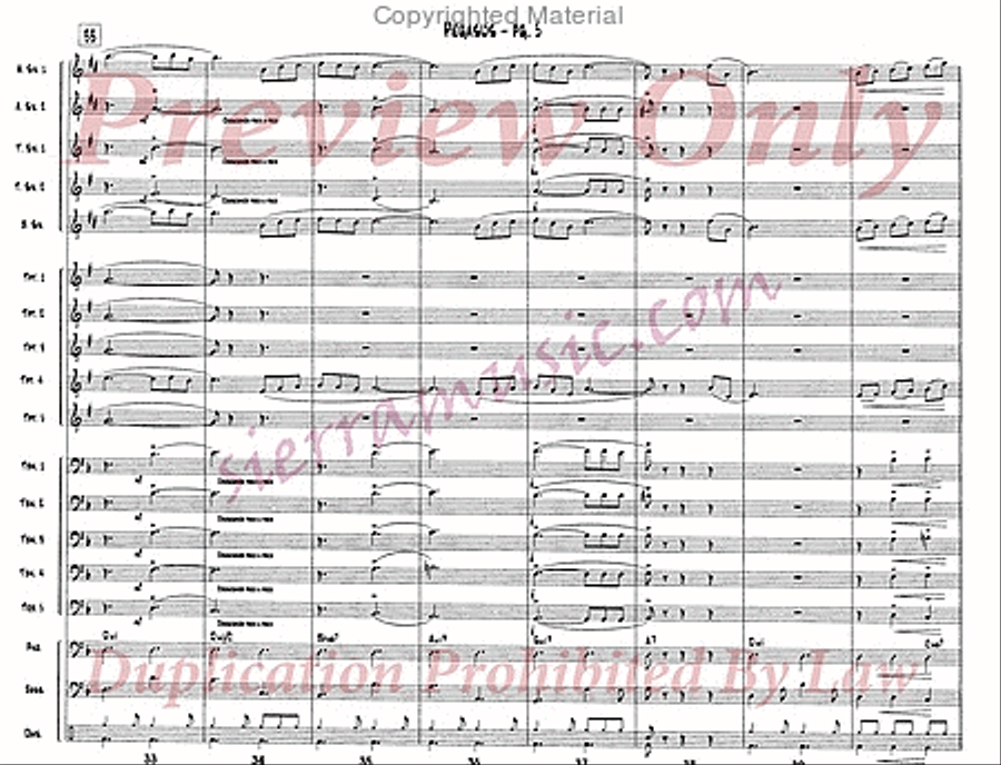 Pegasus Pegasus Jazz Ensemble scores gallery preview page 6