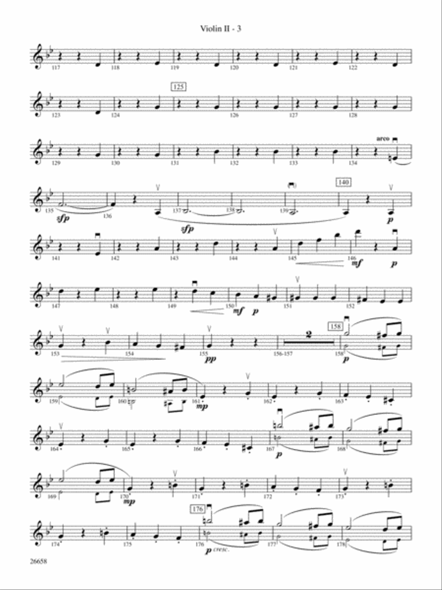 Halloween Spooktacular: 2nd Violin String Orchestra scores gallery preview page 3