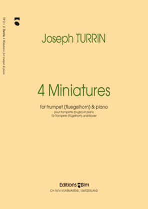 Book cover for Four Miniatures