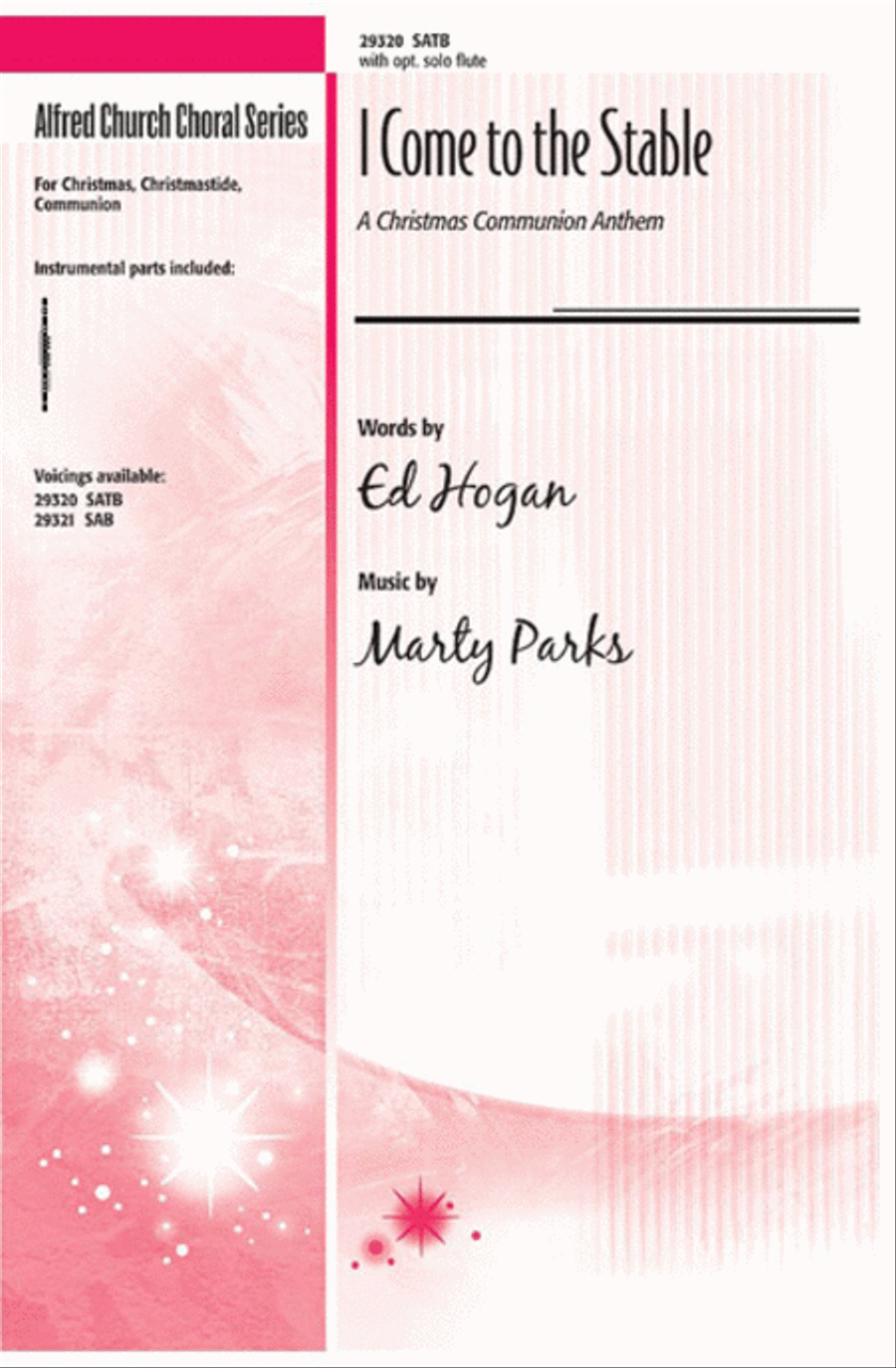 I Come to the Stable (A Christmas Communion Anthem) 4-Part scores gallery preview page 1