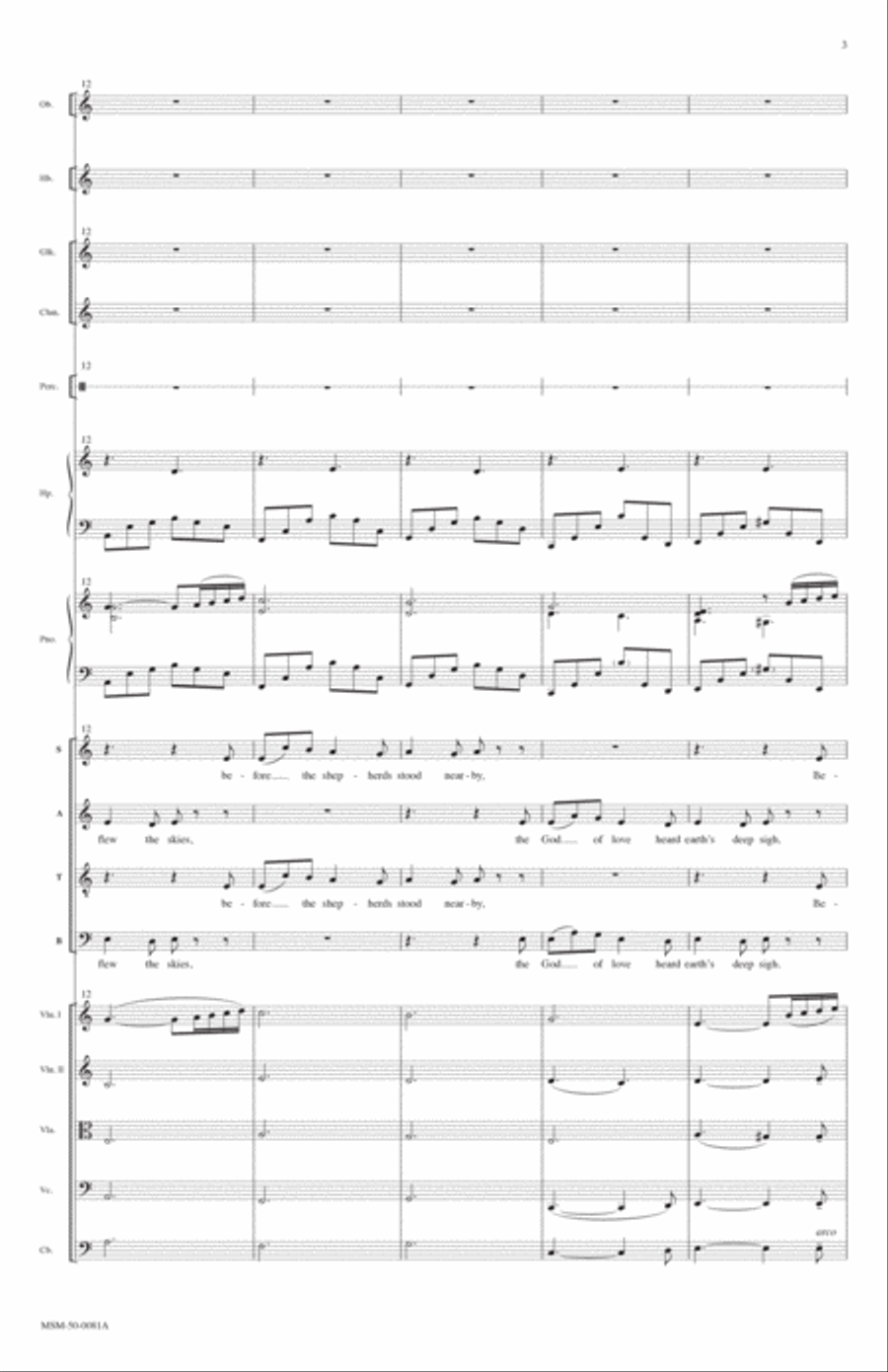Before the Star Choir scores gallery preview page 5