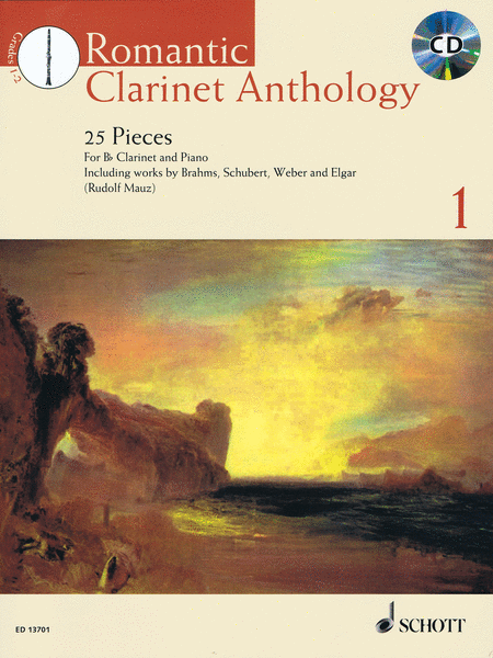 Romantic Clarinet Anthology Vol 1: 25 Pieces Clarinet And Piano Book/cd