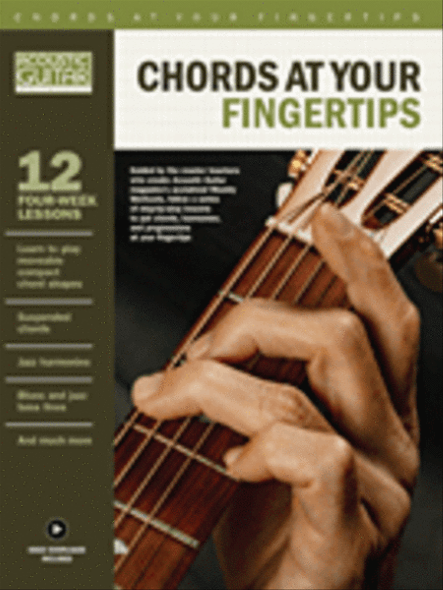 Chords at Your Fingertips Acoustic Guitar scores gallery preview page 1
