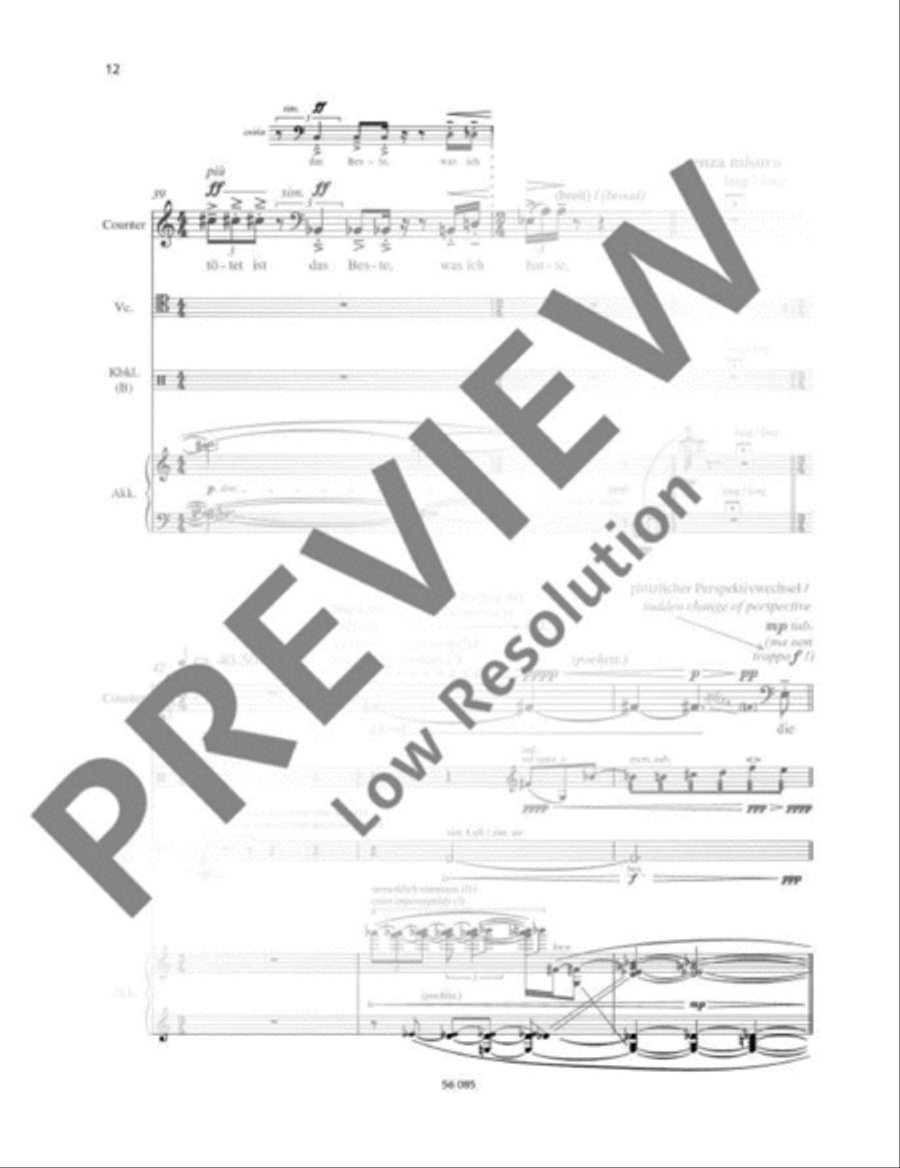 Scorpion Scorpion Bass Clarinet scores gallery preview page 13