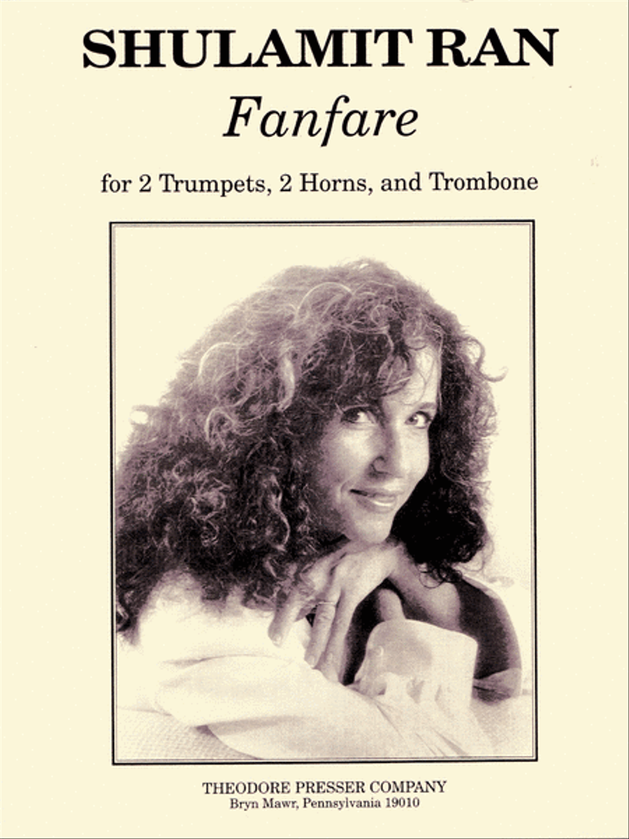 Fanfare by Shulamit Ran Brass Quintet - Sheet Music