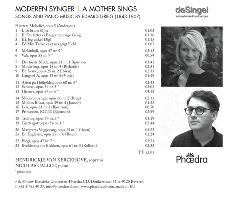 Edvard Grieg: A Mother Sings