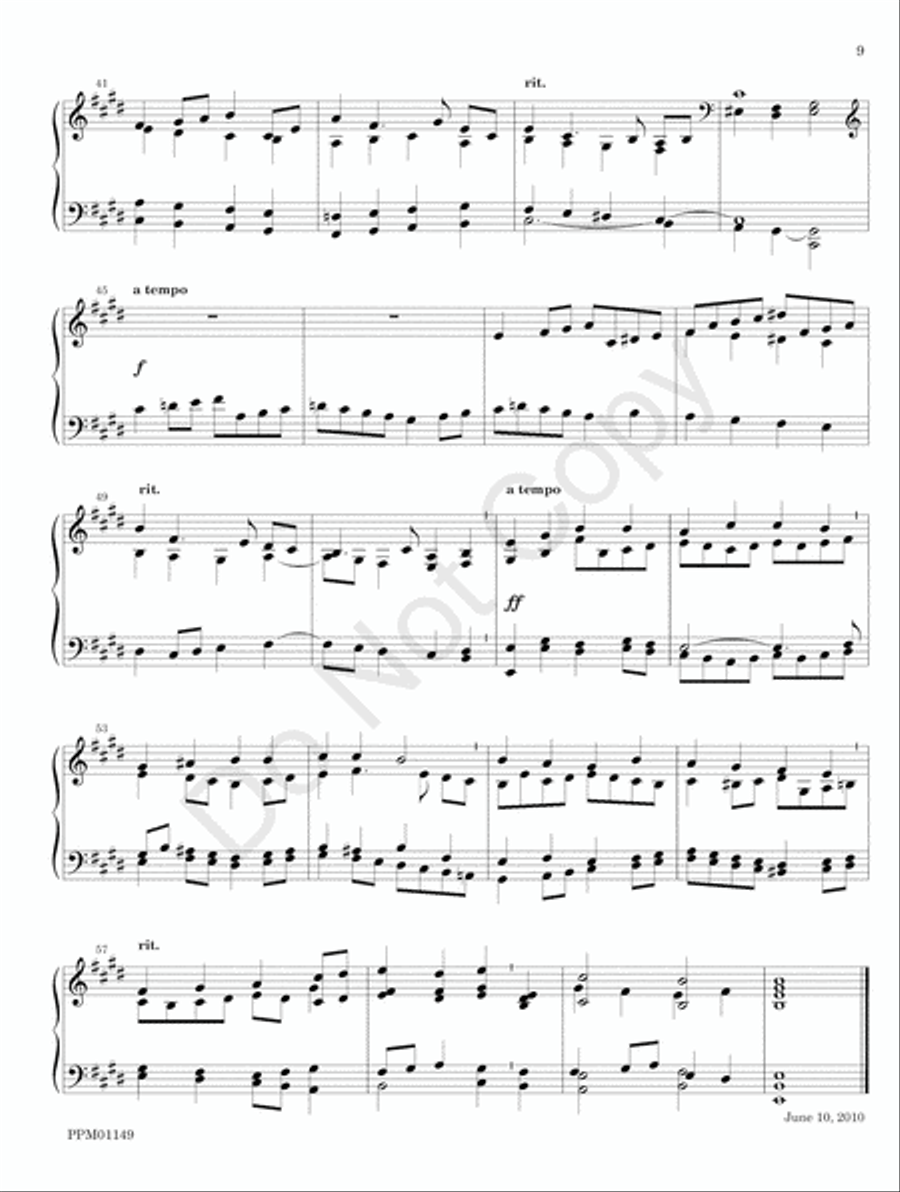 Organ Works for the Church Year Organ scores gallery preview page 15