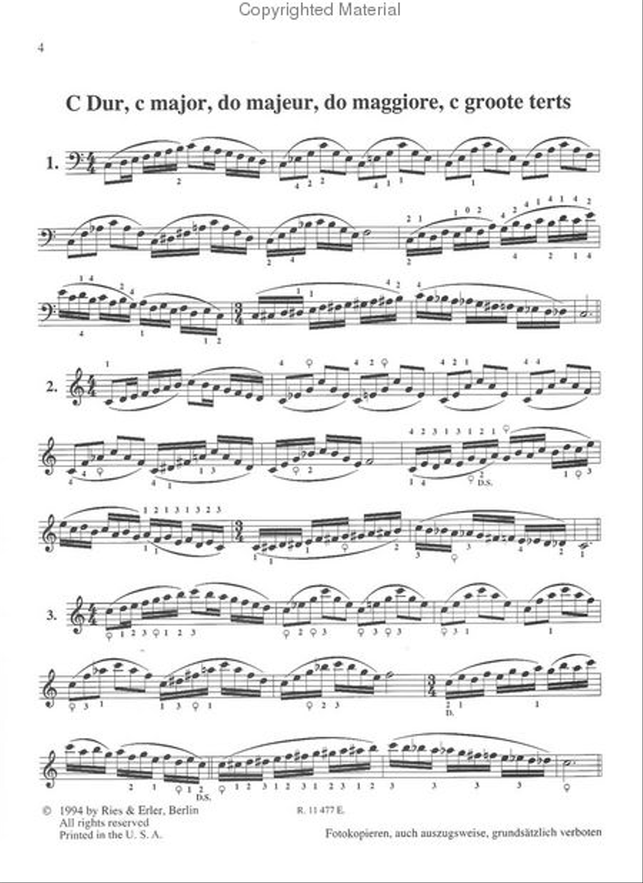 Scale System Double Bass scores gallery preview page 2
