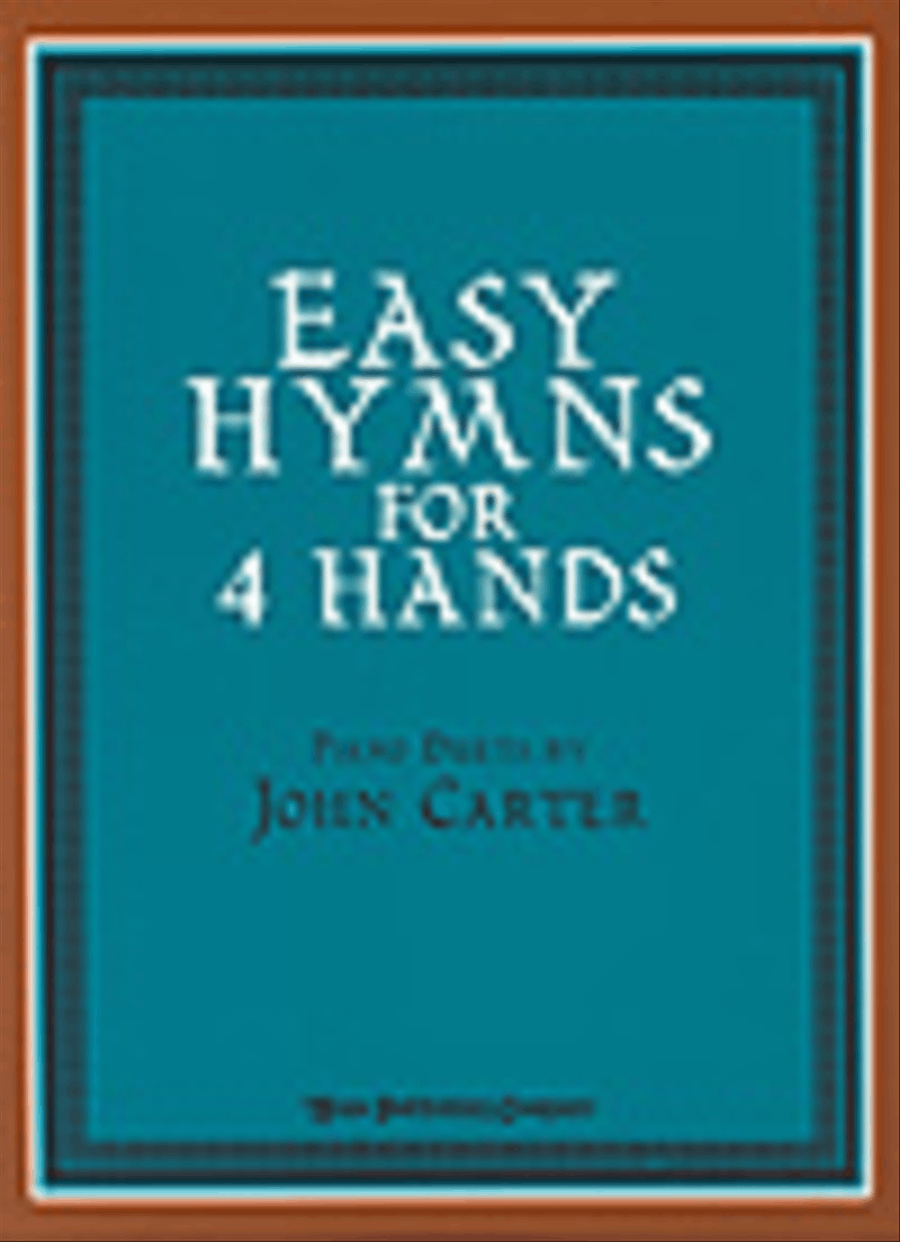 Easy Hymns for 4 Hands Piano Accompaniment scores gallery preview page 1