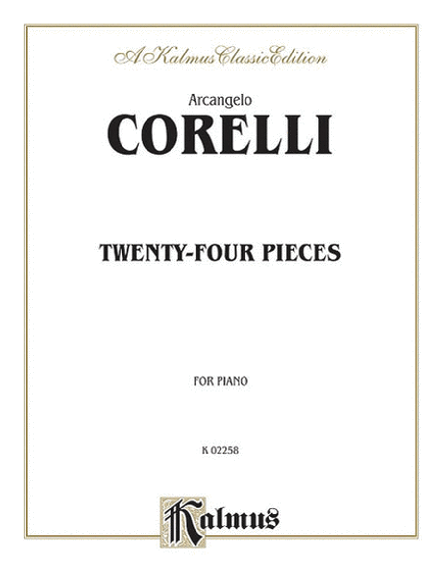 Twenty-Four Pieces Twenty-Four Pieces Piano Solo scores gallery preview page 1