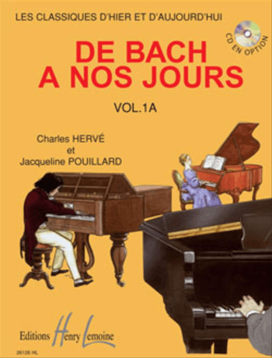 De Bach a nos jours - Volume 1A Piano Solo scores gallery preview page 1