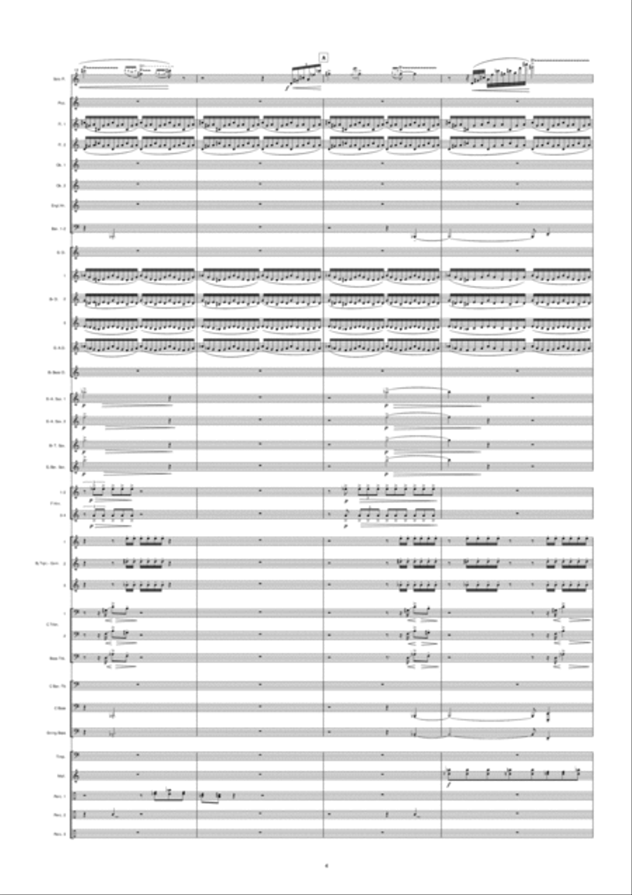 Night In Venice Concert Band scores gallery preview page 5