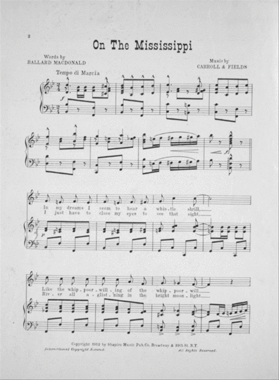 On the Mississippi Voice scores gallery preview page 2